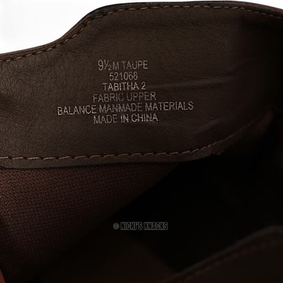 Madeline Girl Tabitha 2 Faux Suede Ankle Boots Taupe Size 9.5 Women - Picture 13 of 13